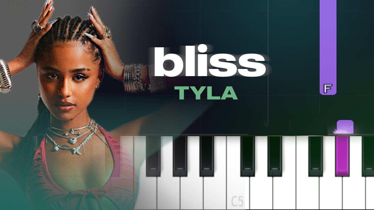 Tyla - Bliss (Piano Tutorial)