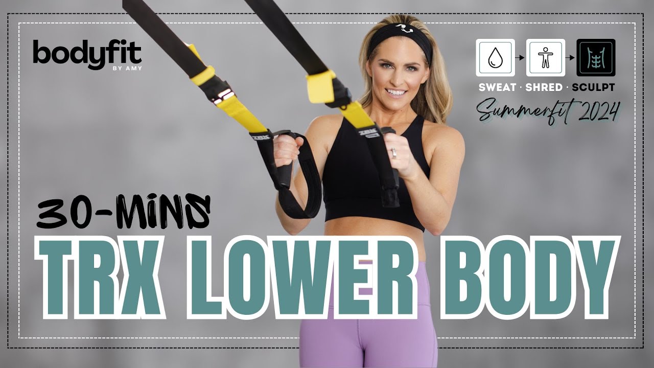 TRX Lower Body Strength: Transform your lower body with TRX suspension Training!