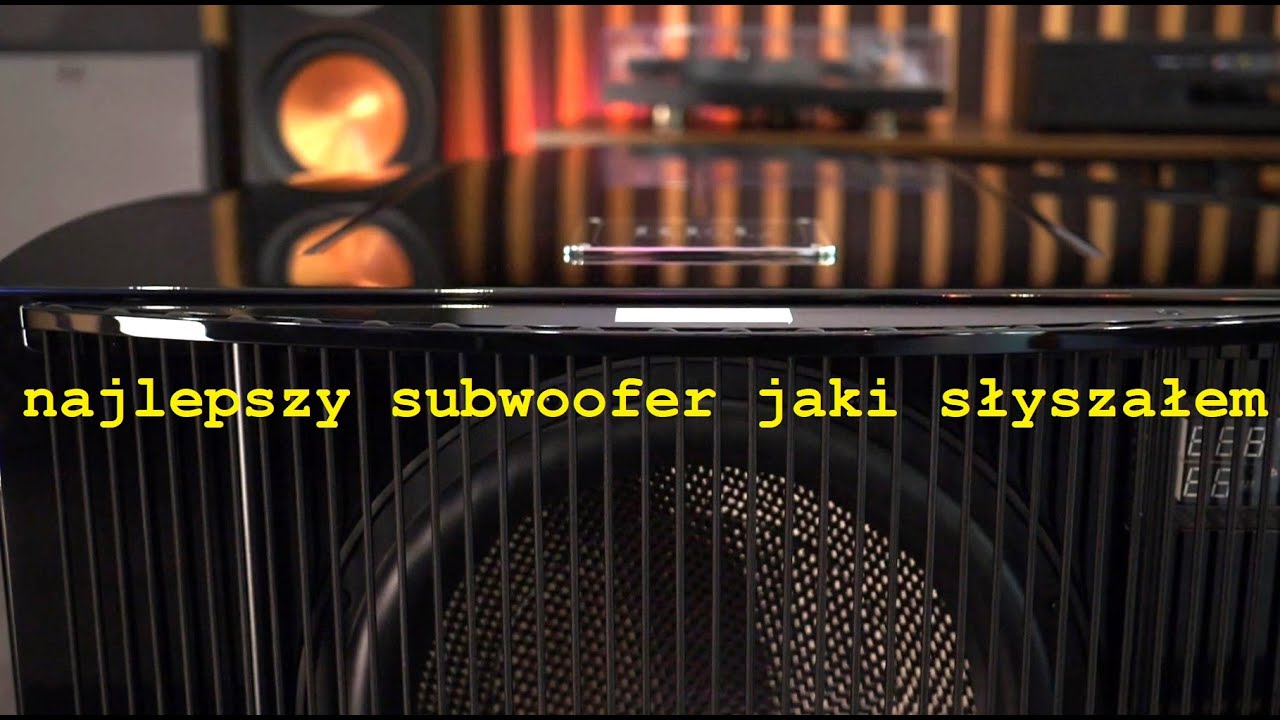 REL No 32 - najlepszy subwoofer jaki słyszałem