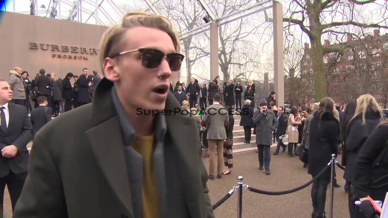 INTERVIEW   Jamie Campbell Bower on Burberry, his style,