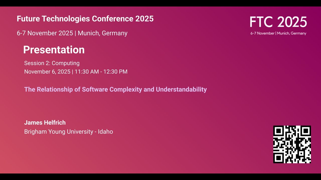 The Relationship of Software Complexity and Understandability