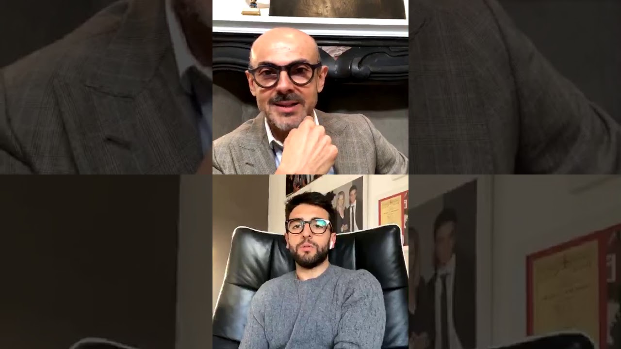 Piero Barone in diretta Instagram con Enzo Miccio il 27/04/2020