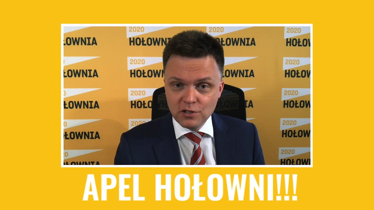 Szymon Hołownia alarmuje! - 24.04.2020