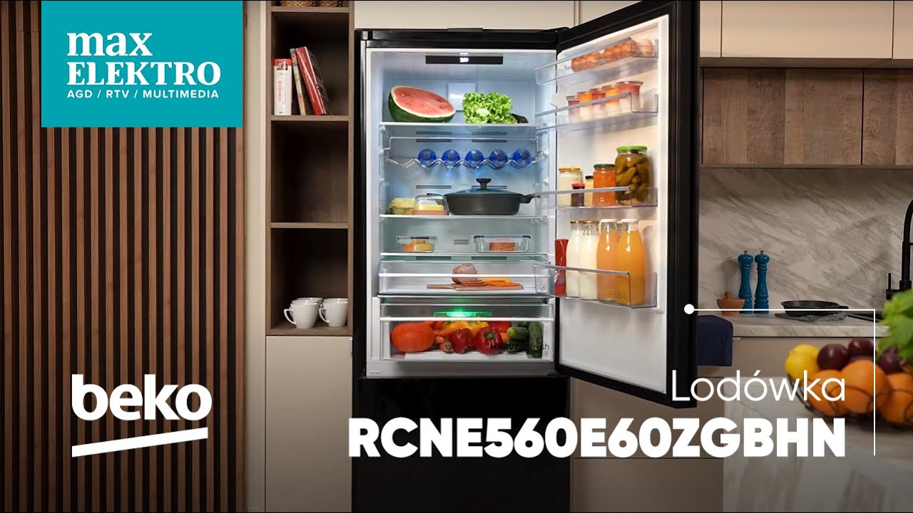 Lod&oacute;wka Beko RCNE560E60ZGBHN &ndash; Poznaj nowoczesną technologię chłodzenia 😮❄