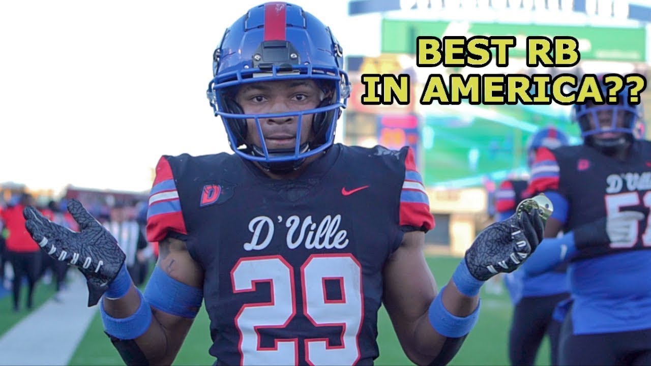 MOST UNDERRATED RB IN THE COUNTRY？! 4 STAR Caden Durham Duncanville HS Highlights 3 Games