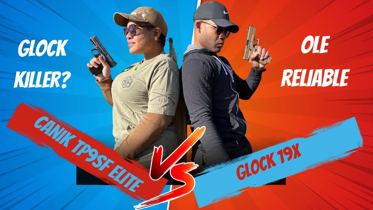 ‼️GLOCK KILLER? Let’s find out! Glock 19x vs Canik TP9SF Elite. #glock #canik #2A #gunowners