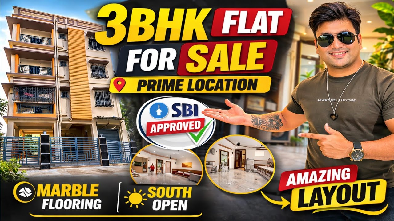 3BHK Flats For Sale / Amazing Layout / Second & Top Floor / SBI Loan Available