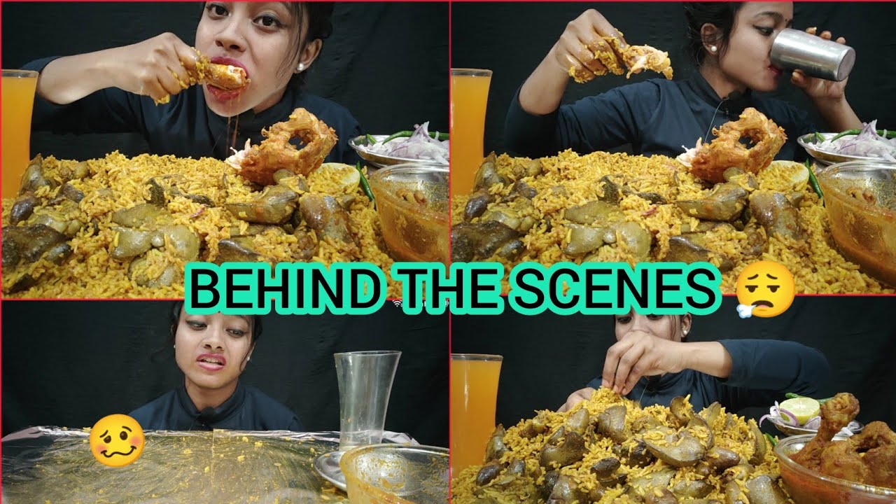 Behind The Scenes Of Chicken Liver Biryani 🥴 It's Not Easy Bro😮‍💨