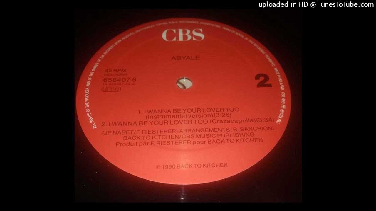 Abyale - I Wanna Be Your Lover Too (Merov's Instrumental Edit)