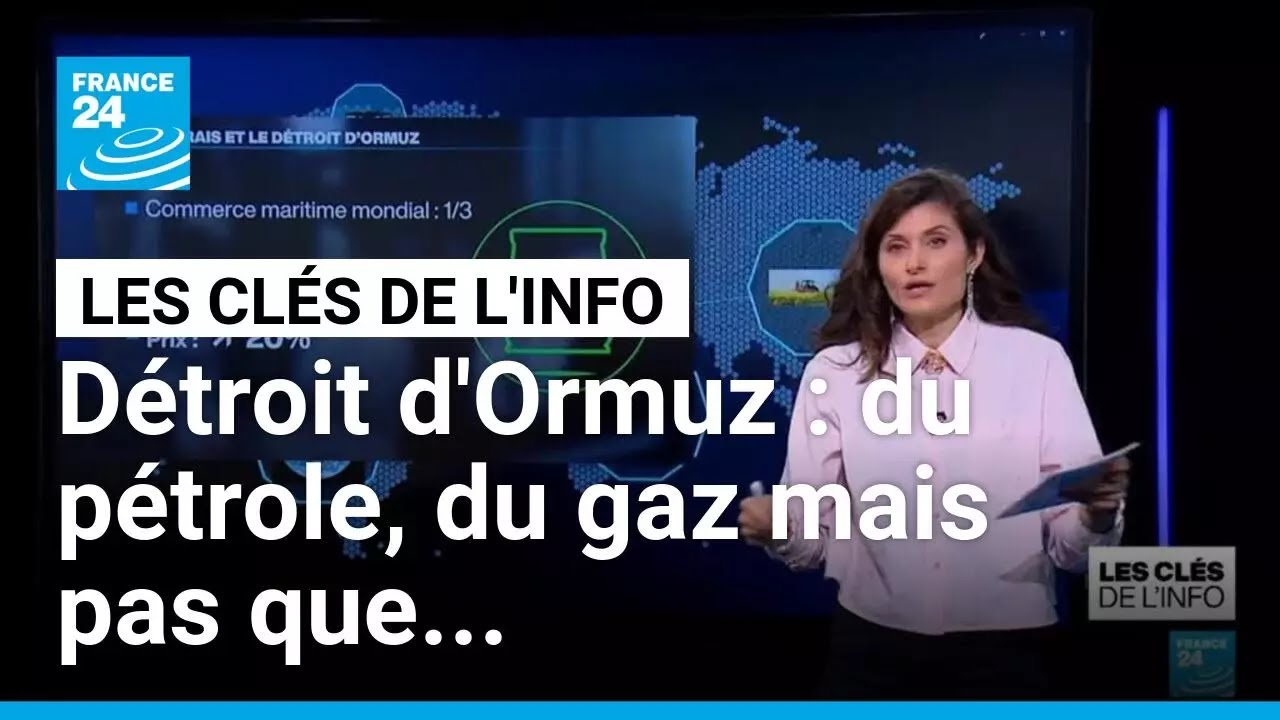 D&eacute;troit d'Ormuz&nbsp;:&nbsp;du p&eacute;trole, du gaz mais pas que... &bull; FRANCE 24
