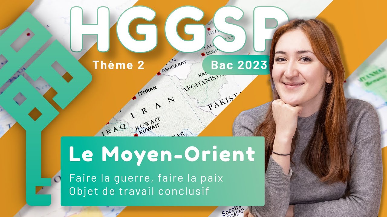 Le Moyen-Orient HGGSP - Faire la guerre, faire la paix - Thème 2 bac 2026