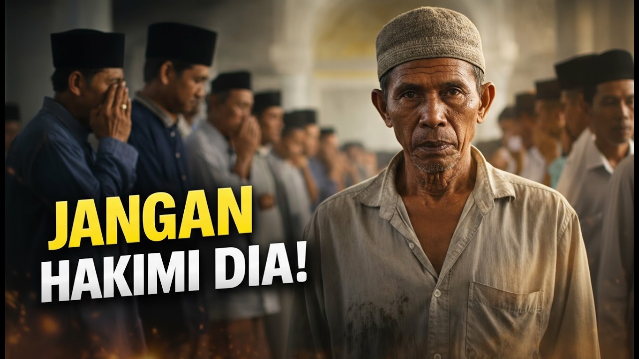 TERUNGKAP! Pria Lusuh yang Selalu Terlambat ke Masjid Ini Ternyata Wali Allah