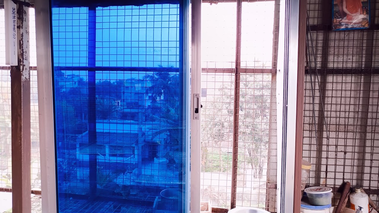 Finally steel window is done.👍🥳 In my bird house 🏡#birds #villagelife #highlights #views 