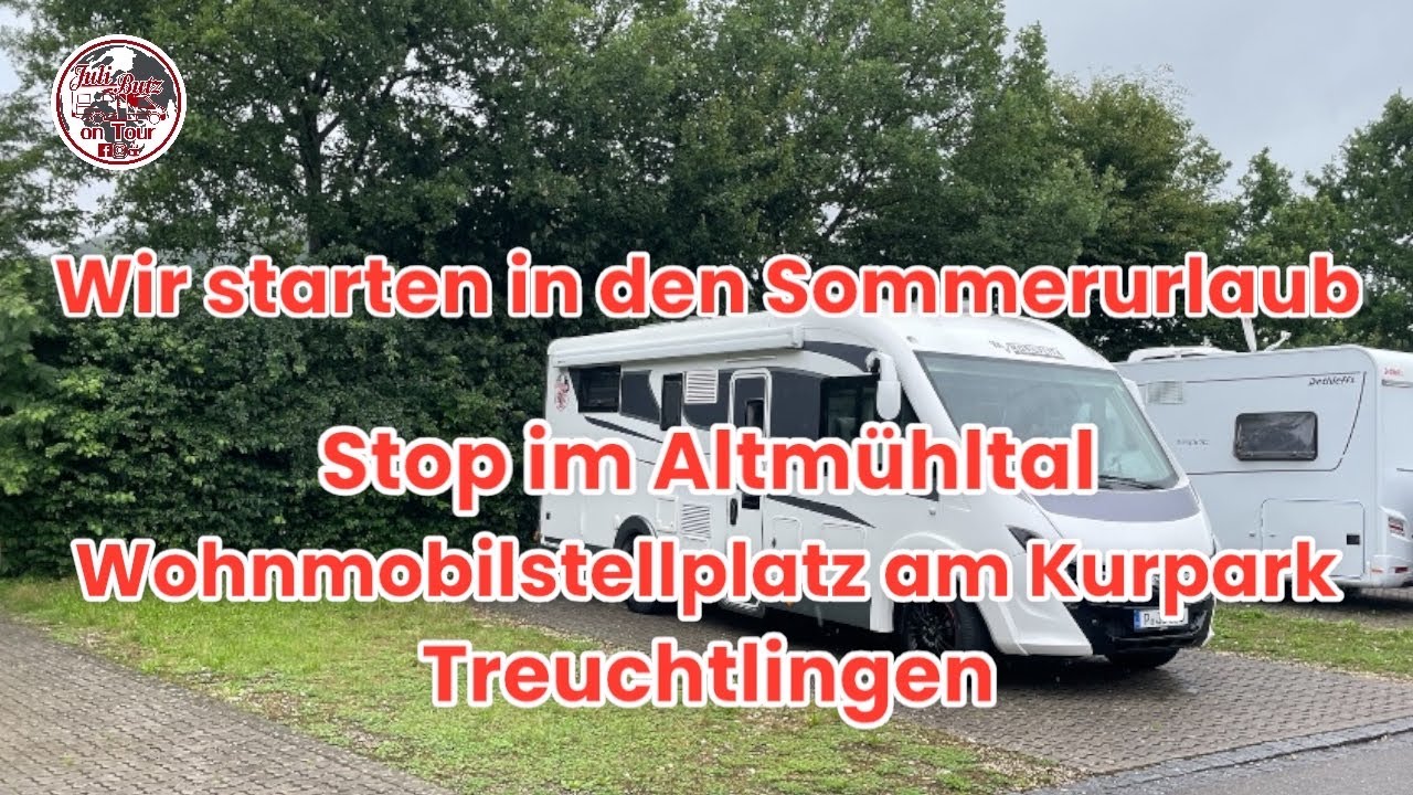 Stop im Altmühltal,Wohnmobilstellplatz am Kurpark Treuchtlingen-Platzvorstellung #camping #wohnmobil