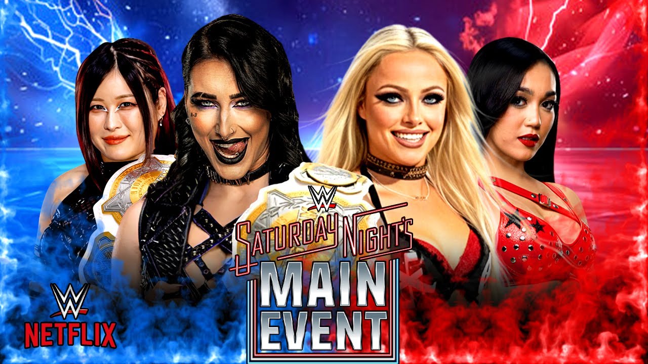 WWE Saturday Night Main Event: Rhea Ripley & Iyo Sky vs Liv Morgan & Roxanne Full Match 21-Jan-2026
