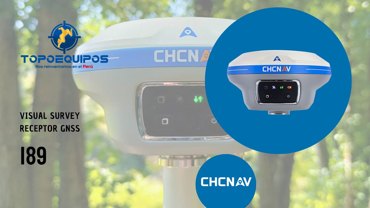 RECEEPTOR GNSS CHCNAV I89 VISUAL SURVEY 01/03