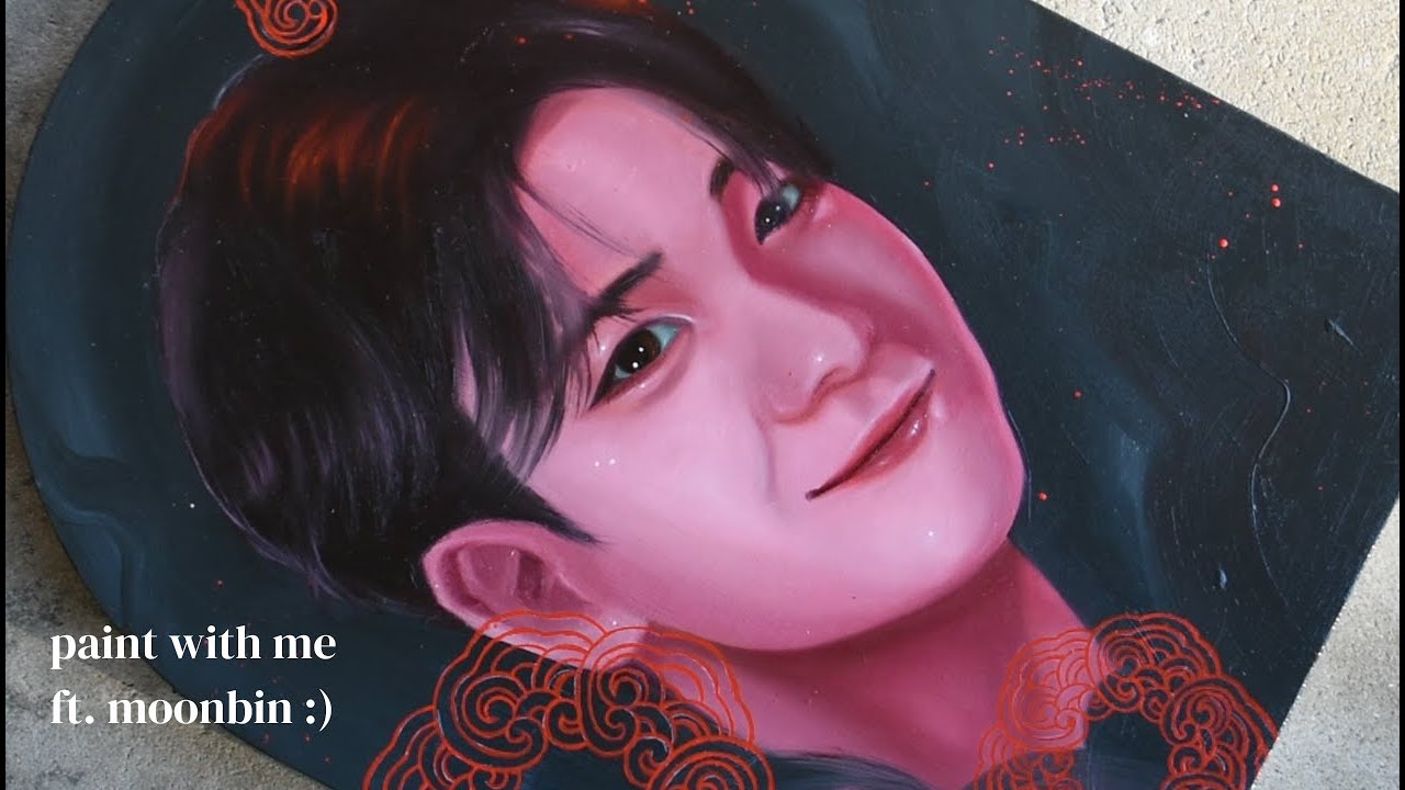 ꕤ happy birthday to my muse: a moonbin painting ꕤ