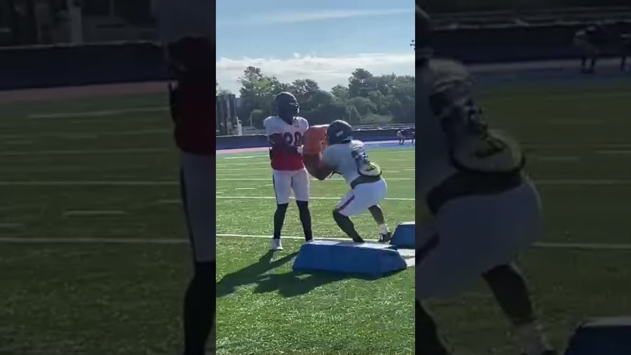 Running Back Drills: Blocking 😈 