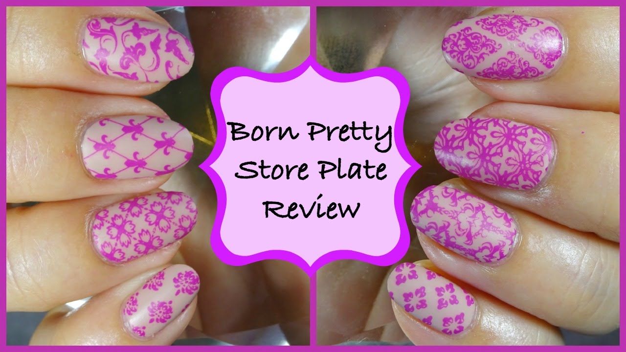 Damask ダマスク｜Born Pretty Store Plate Review #3 Nail Stamping  ネイルスタンピング