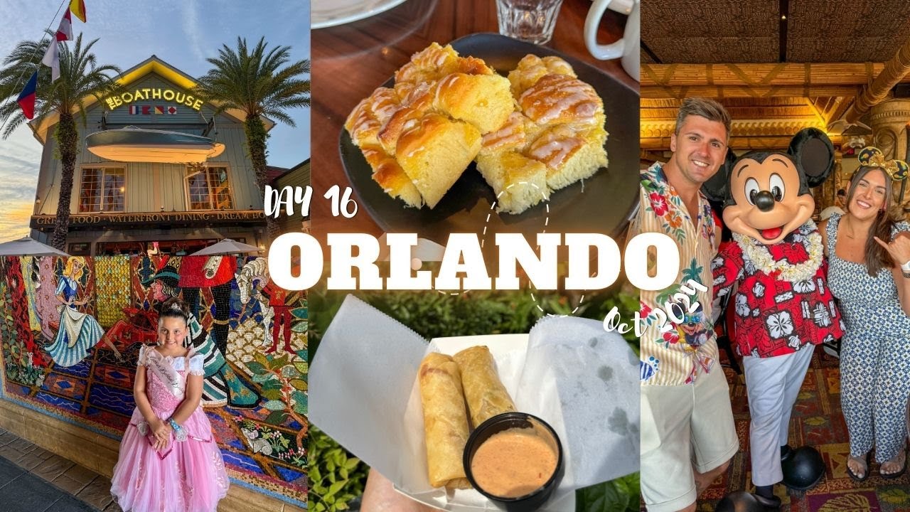 Ohana Breakfast | Bibbidi Bobbidi Boutique Magic Kingdom | Boathouse Dinner | DAY 15 OCT 2024