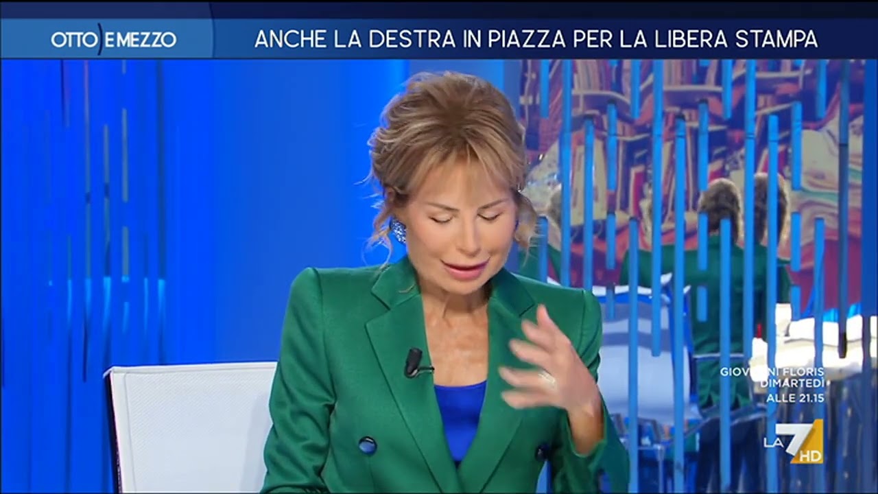 Otto e Mezzo la7 - puntata 21 ottobre 2025
