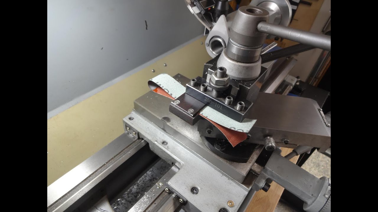 Lathe Sandpaper Holder.