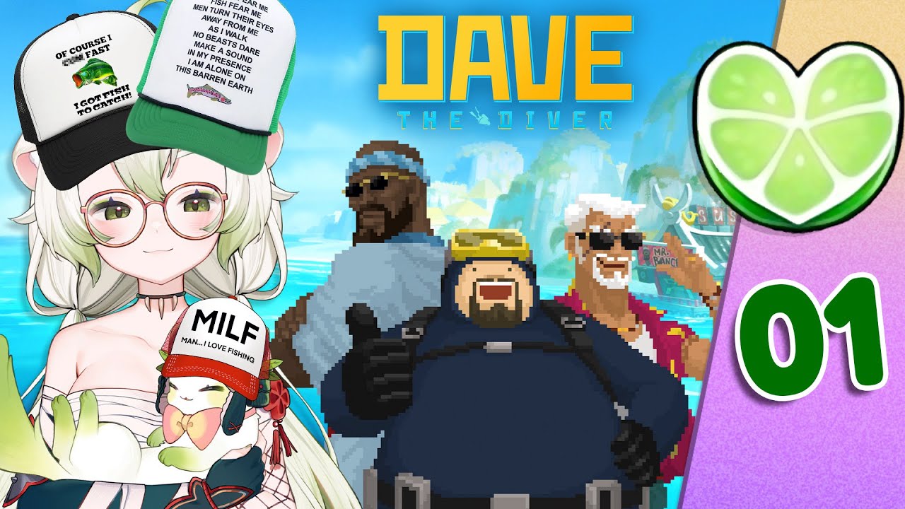 I got fish to catch! || Laimu plays Dave The Diver