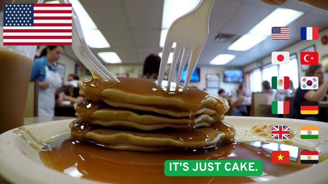 Почему американский завтрак — это просто десерт 🥞 (США против всего мира)