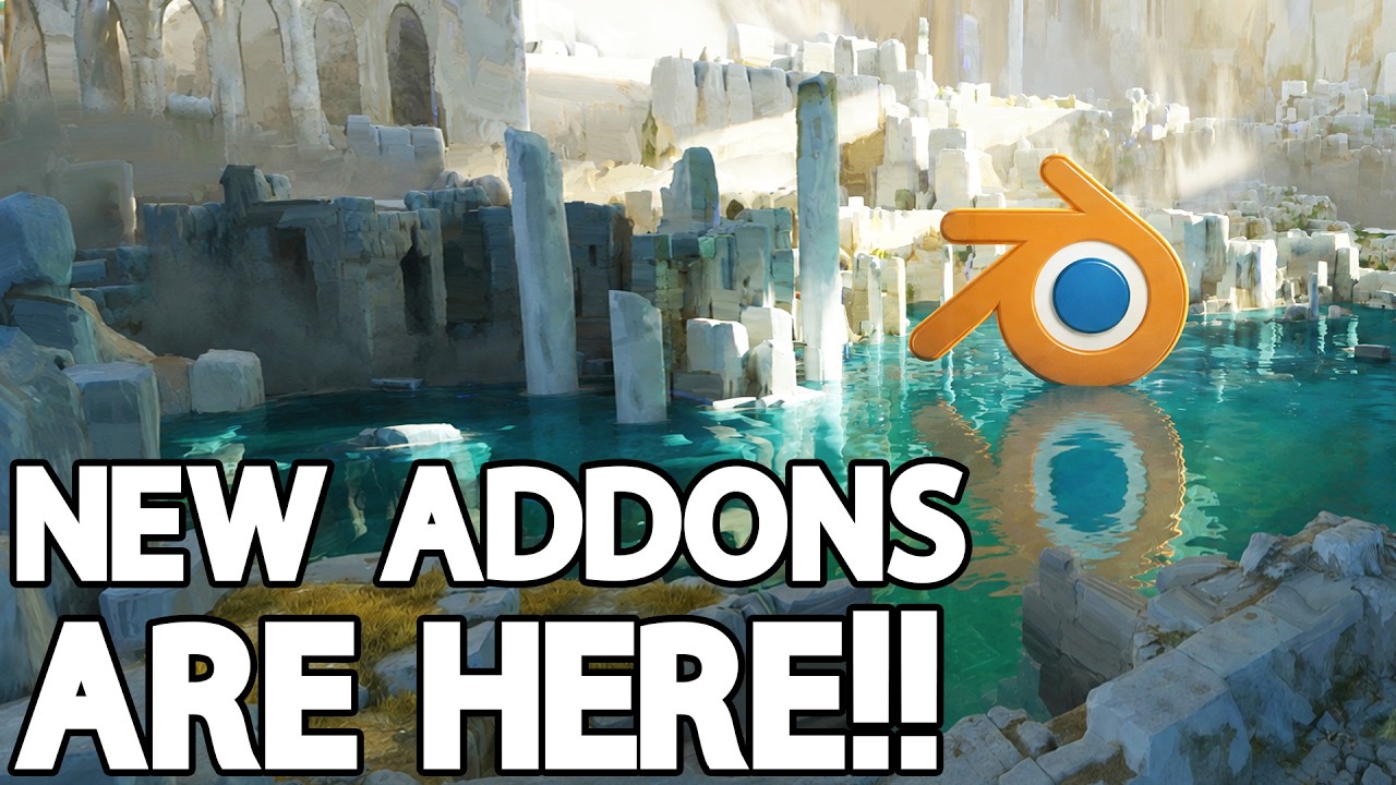 Вышло 12 новых аддонов для Blender