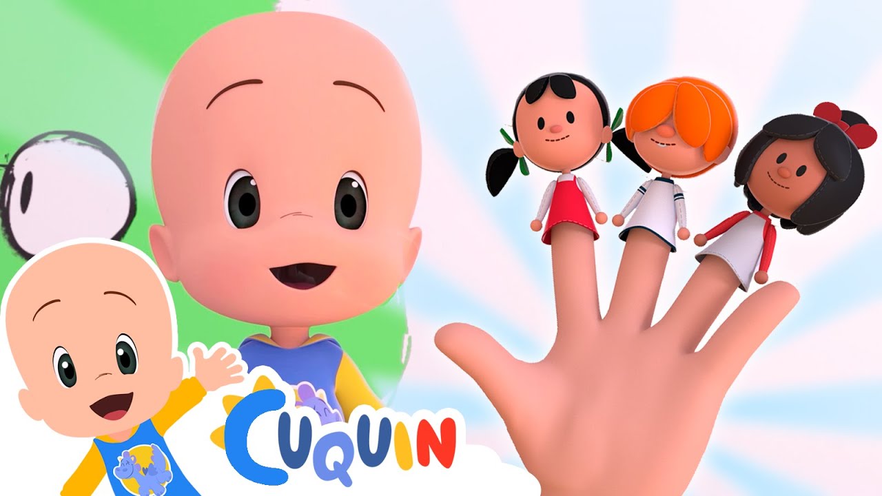 Family Finger  | This is the way  | Cleo and Cuquin Nursery Rhymes for Kids
