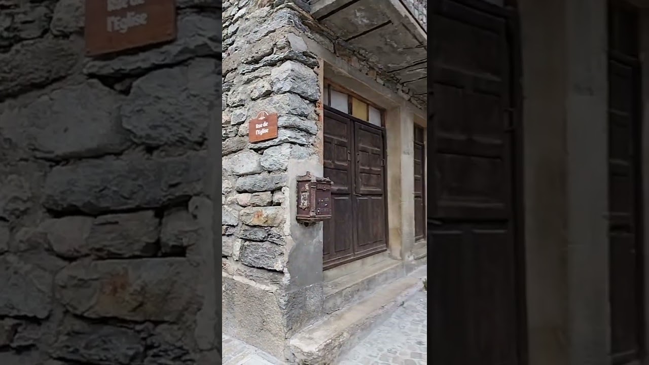 BALADE DANS UN DES PLUS BEAUX VILLAGES DE FRANCE, BONNEVAL SUR ARC à 1800 M