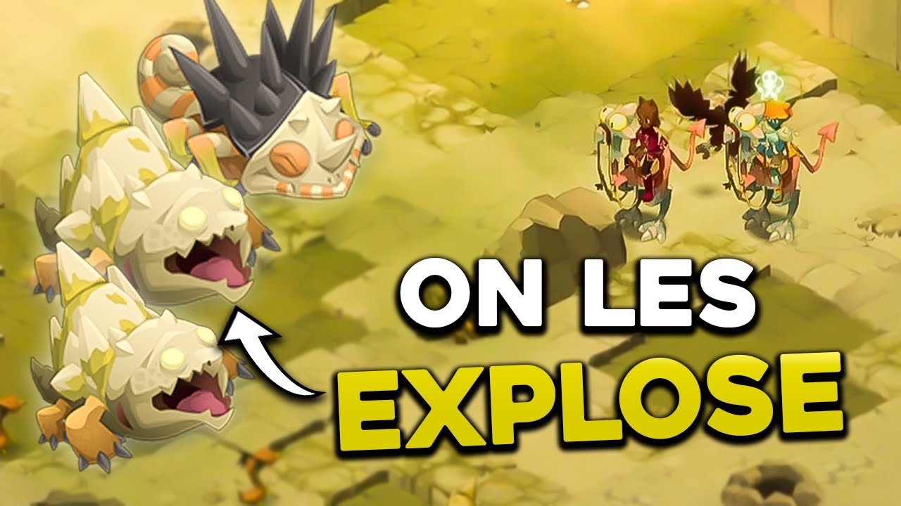 FARM et DROP dans un donjon EXPLOSIF 215 + ! WAKFU avec 