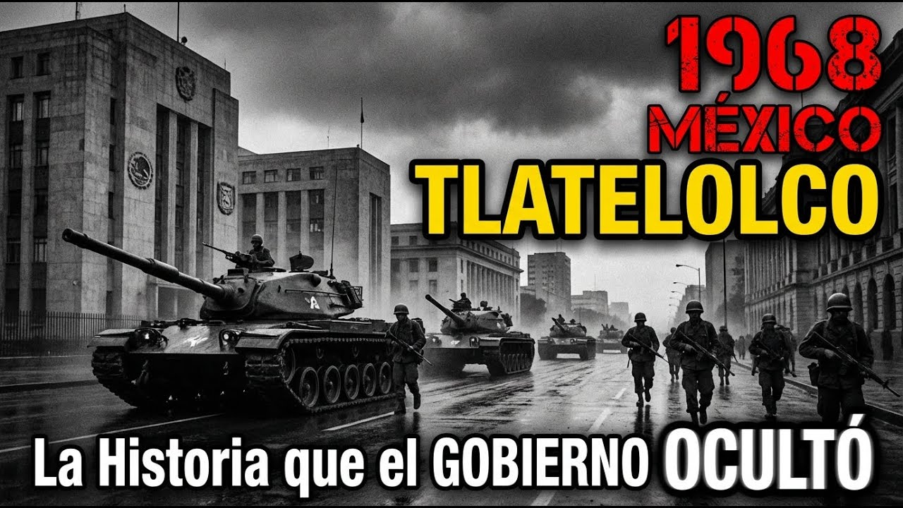 TLATELOLCO 1968: La Masacre que el Gobierno Mexicano Ocultó Durante Décadas