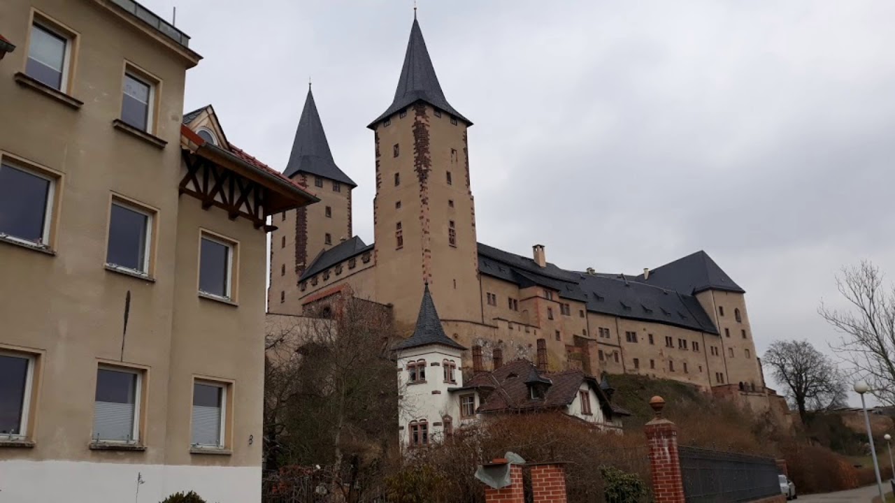 Schloss Rochlitz  - Deutschland.  1.April  2018. 3.Teil.