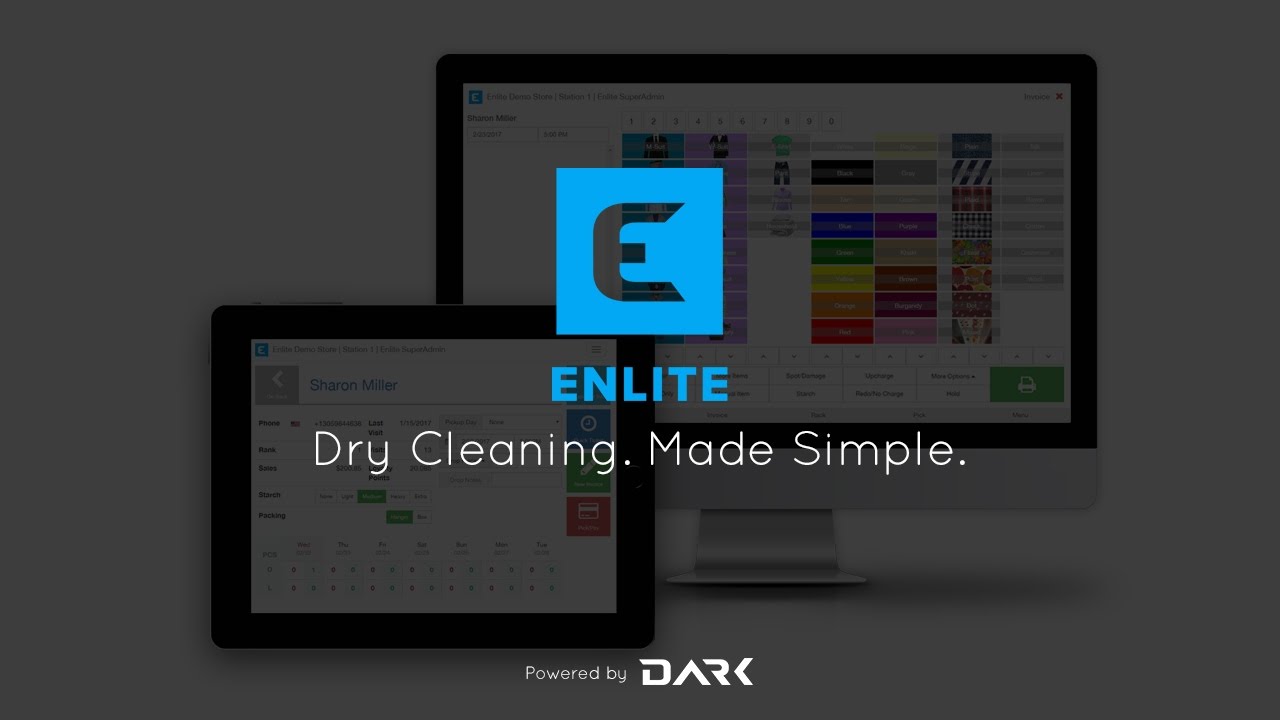 Dry-cleaning POS software, Enlite POS Additional Features