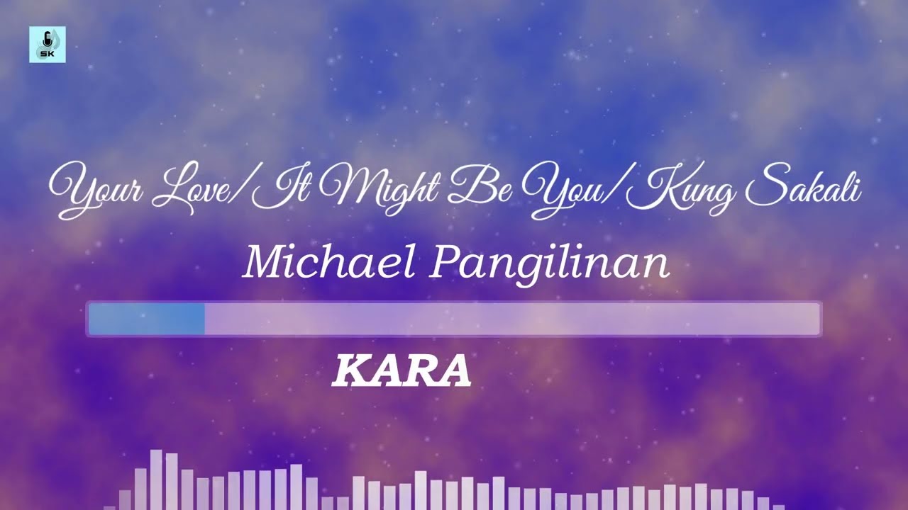 Michael Pangilinan - Your Love/It Might Be You/Kung Sakali (Karaoke/Instrumental)