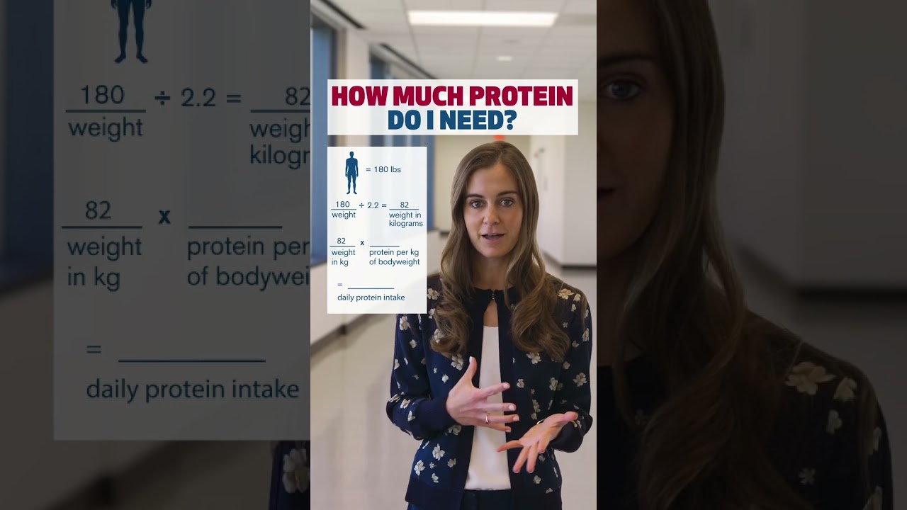 Here&rsquo;s a formula to calculate how much protein you need. #protein #nutrition #diet #health