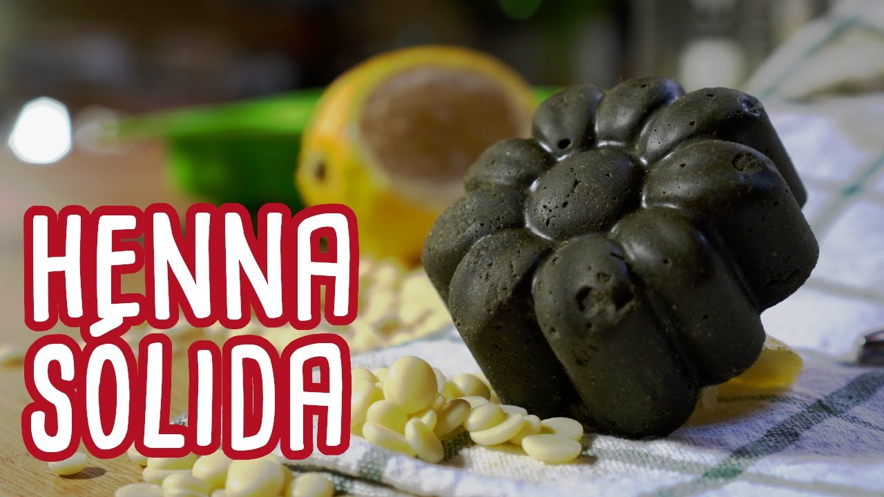 Mascarilla de HENNA SÓLIDA para el cabello
