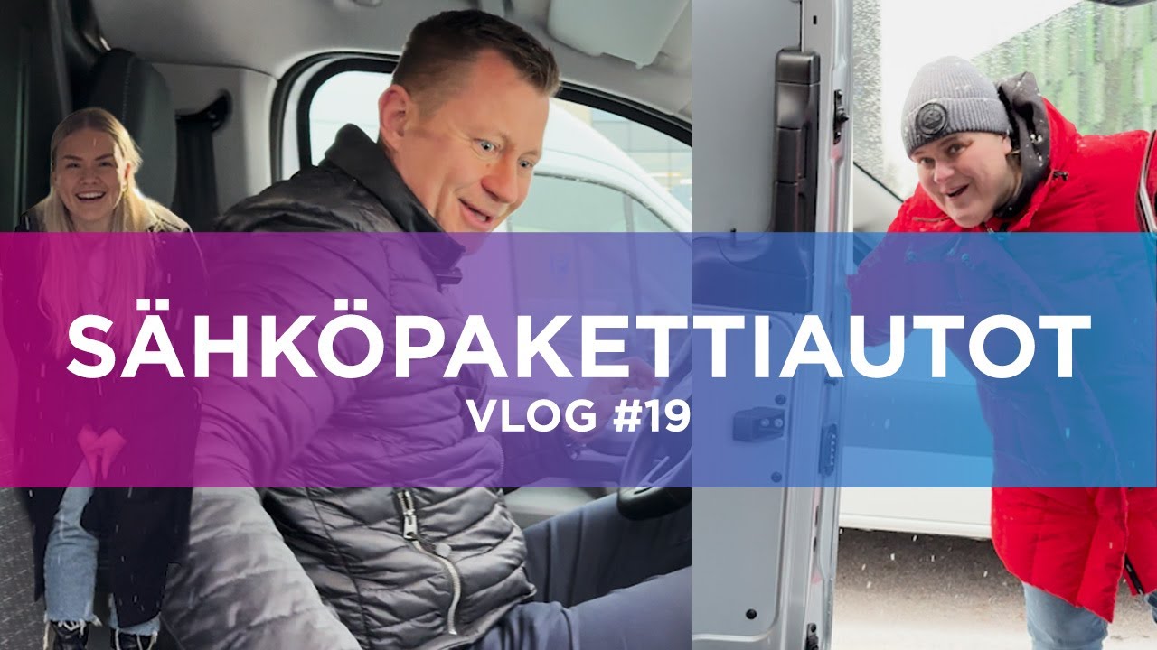 VLOG #19 | Tutustutaan sähköpakettiautoihin | Ford, Mercedes-Benz, Toyota