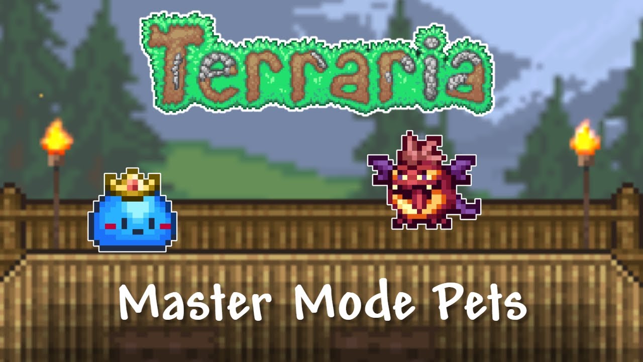 Terraria 1.4 | All Master Mode Pets