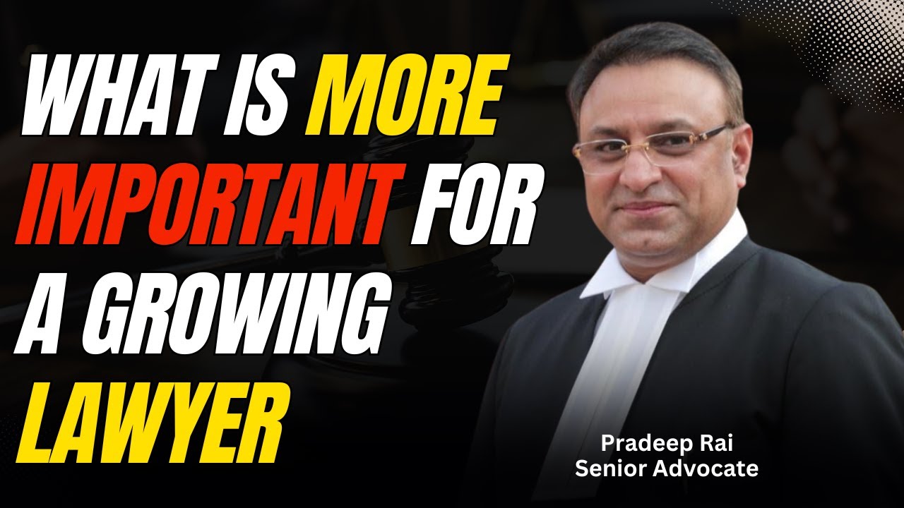 What is the MOST IMPORTANT Thing For a LAWYER || Pradeep Rai, Senior Advocate #pinkvilla #podcast