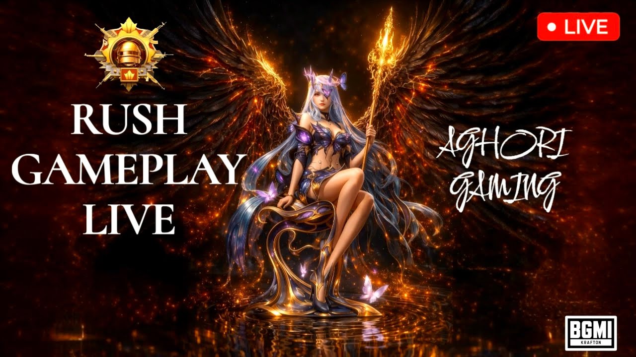 BGMI LIVE RUSH GAMEPLAY#shorts#bgmi#live