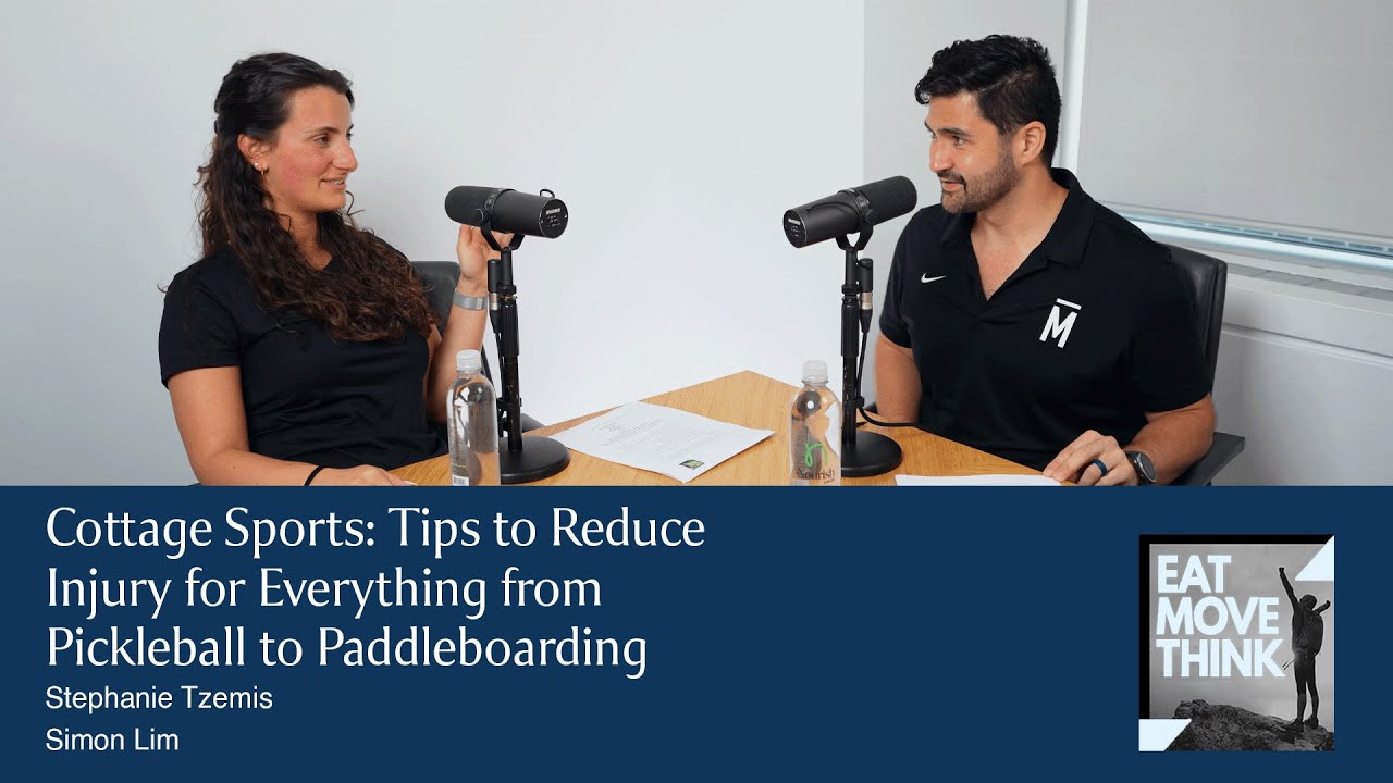 Cottage Sports: Tips to Reduce Injury for Everything from Pickleball to Paddleboarding
