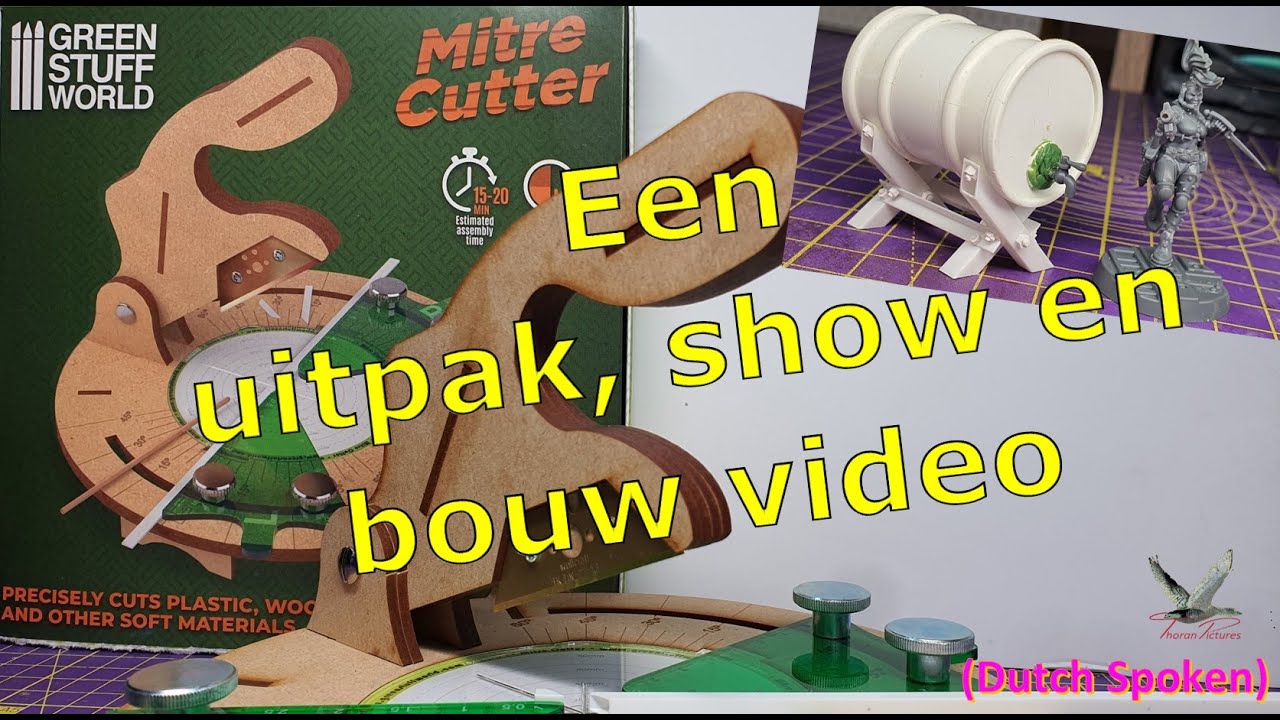 Bouw en demo van de Mitre Cutter van GreenStuffWorld