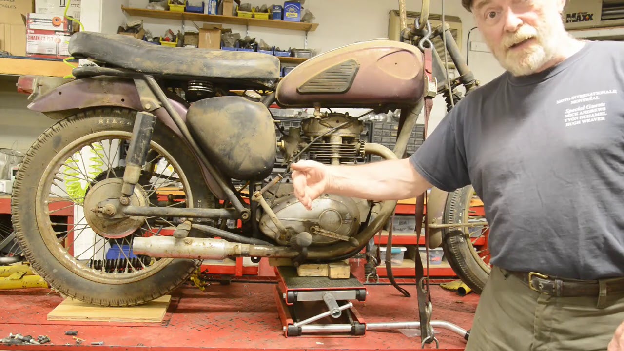 1959 BSA C15T (копия) — часть первая