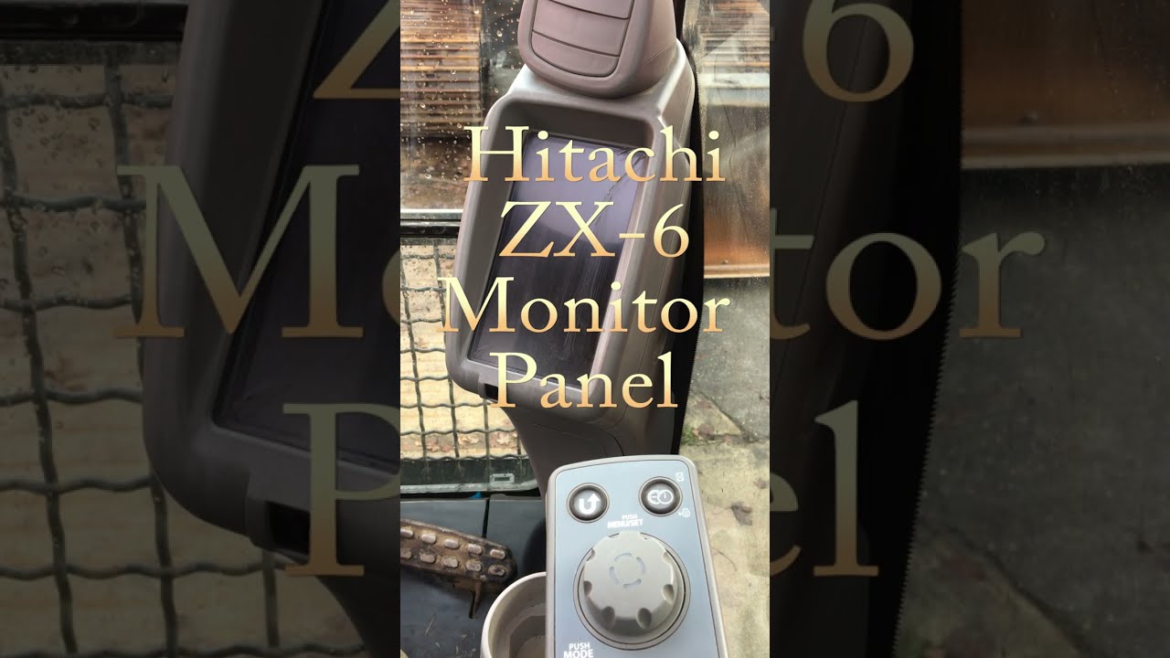 Hitachi Dash6 Monitor Panel