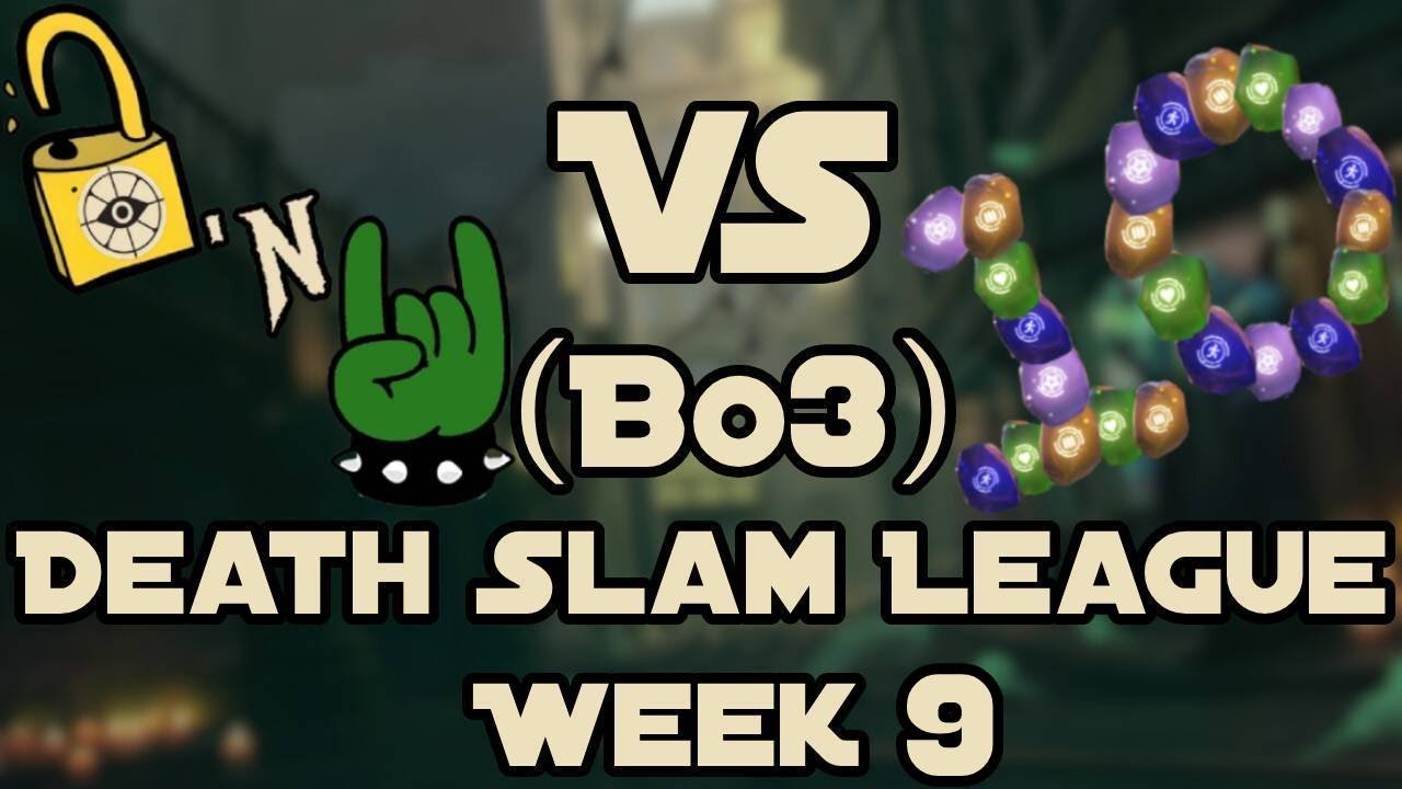 Last Regular Season Match! | Death Slam League: Week 9 | Deadlock 'n Roll vs Buffs in 10