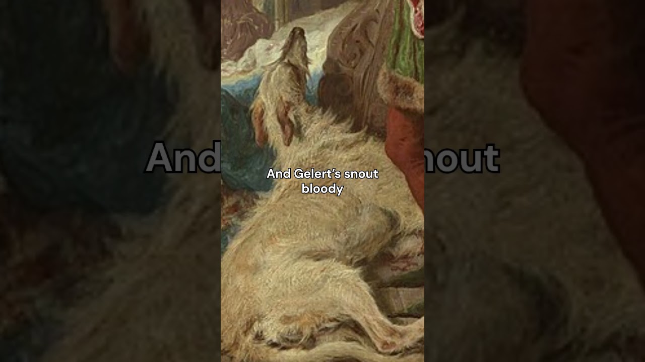 The goodest boy | LLywelyn and his Brave Hound, Gelert by Gourlay Steell #art #history #arthistory
