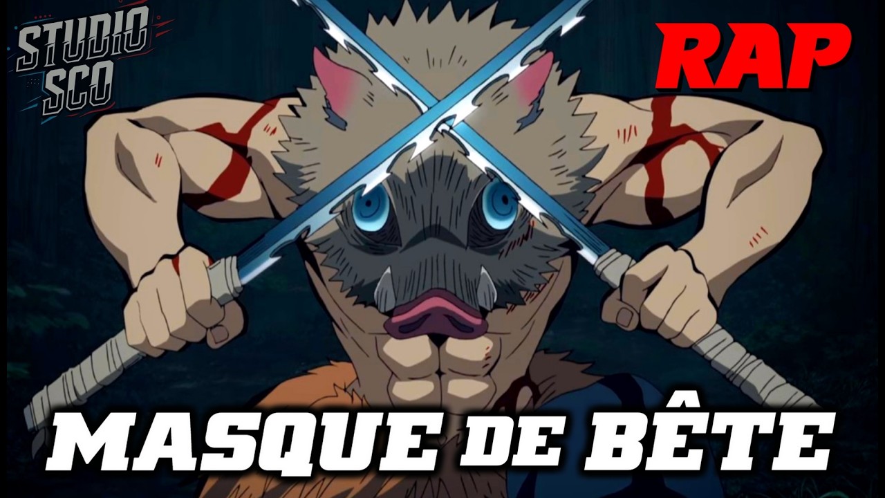 MASQUE DE BÊTE - INOSUKE HASHIBIRA [DEMON SLAYER]