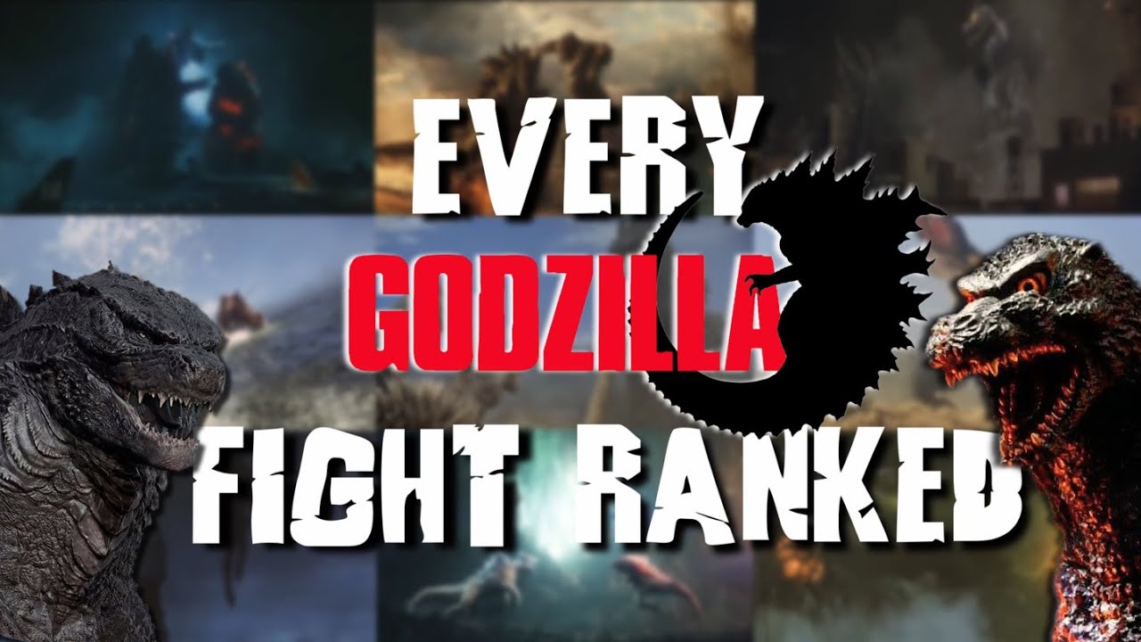 Every Godzilla Fight RANKED - 76 Fights From Worst to Best